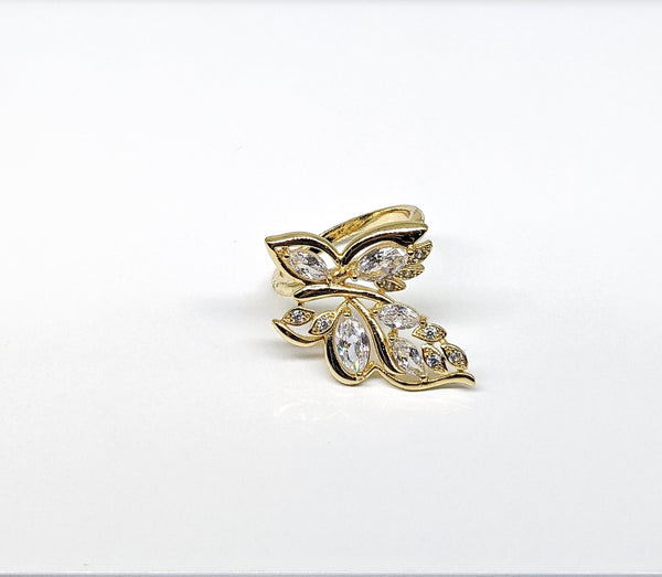 Plated Butterfly Ring
