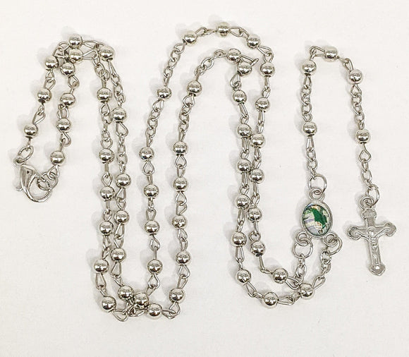 Silver Color Saint Jude Rosary