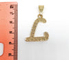 Gold Plated Letter Pendant