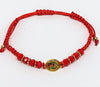 Virgin Mary Red Rope Protection Bracelet