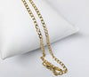Gold Plated Cuban Link 18" Chain