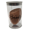 ECJ Beauty Flat Edge Makeup Blending Sponge BROWN