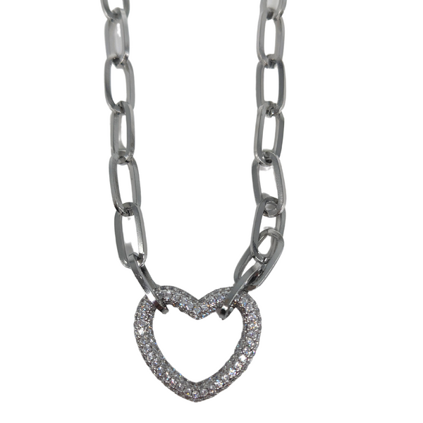 Stainless Stainless Heart Necklace