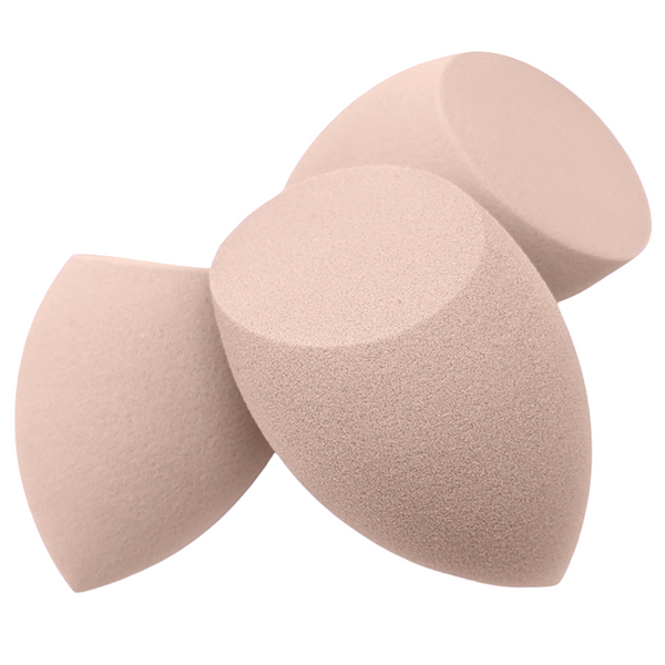 ECJ Beauty Flat Edge Makeup Blending Sponge CREAM