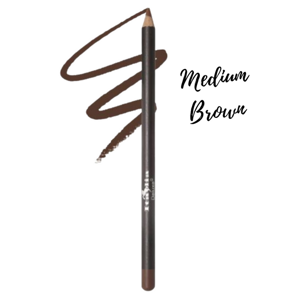 Italia Deluxe Ultra Fine Pencil Eyeliner MEDIUM BROWN