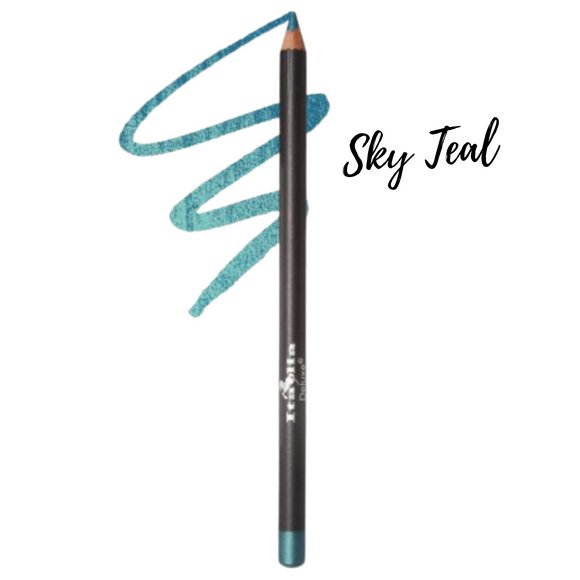 Italia Deluxe Ultra Fine Pencil Eyeliner SKY TEAL
