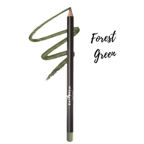 Italia Deluxe Ultra Fine Pencil Eyeliner FOREST GREEN
