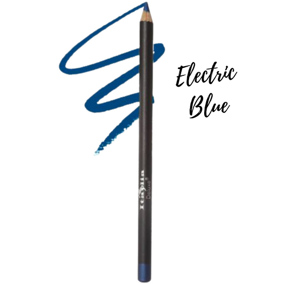 Italia Deluxe Ultra Fine Pencil Eyeliner ELECTRIC BLUE