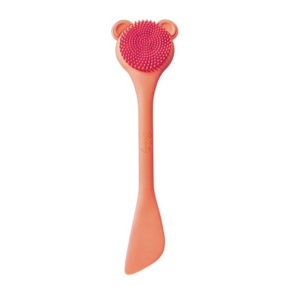 ECJ Beauty Silicone Face Scrubber Exfoliator CORAL